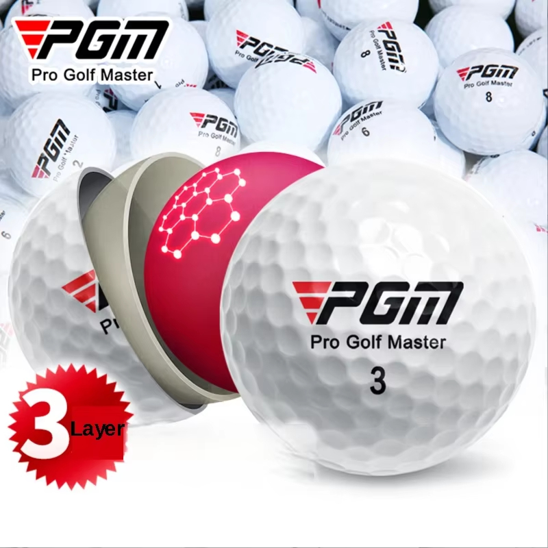 كرة جولف PGM ثلاثية الطبقات ذا - مراجعة Golf Ball Premium وسعره