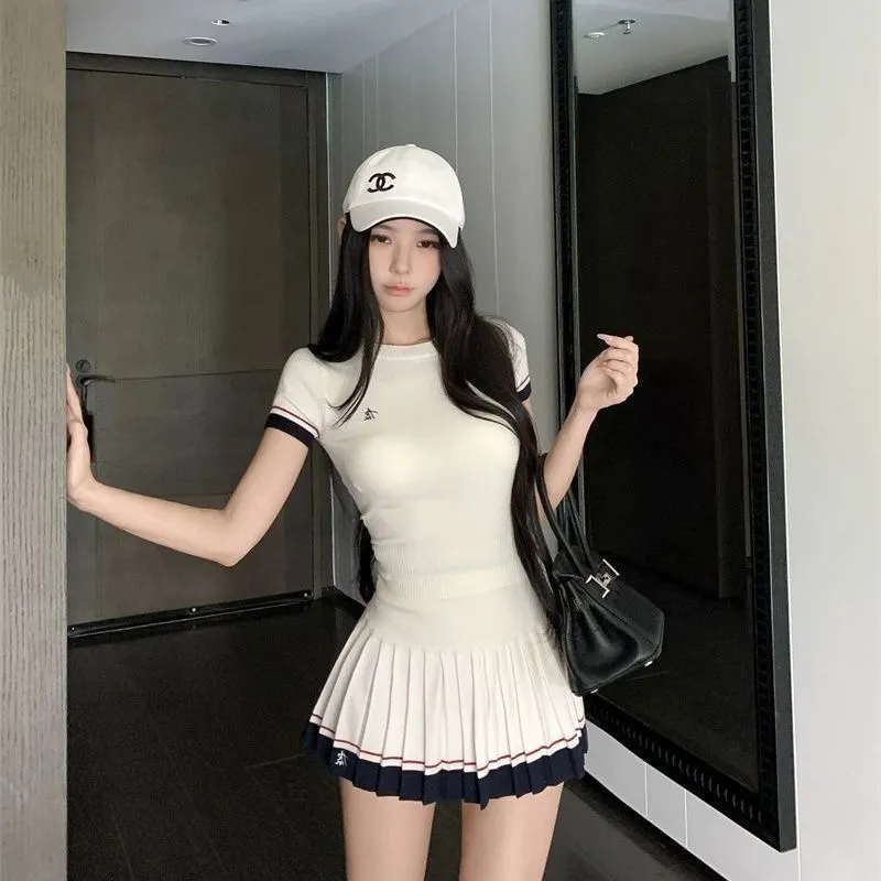 بدلة صيفية كورية من قطعتين، بد - مراجعة Golf Equipment Women وسعره