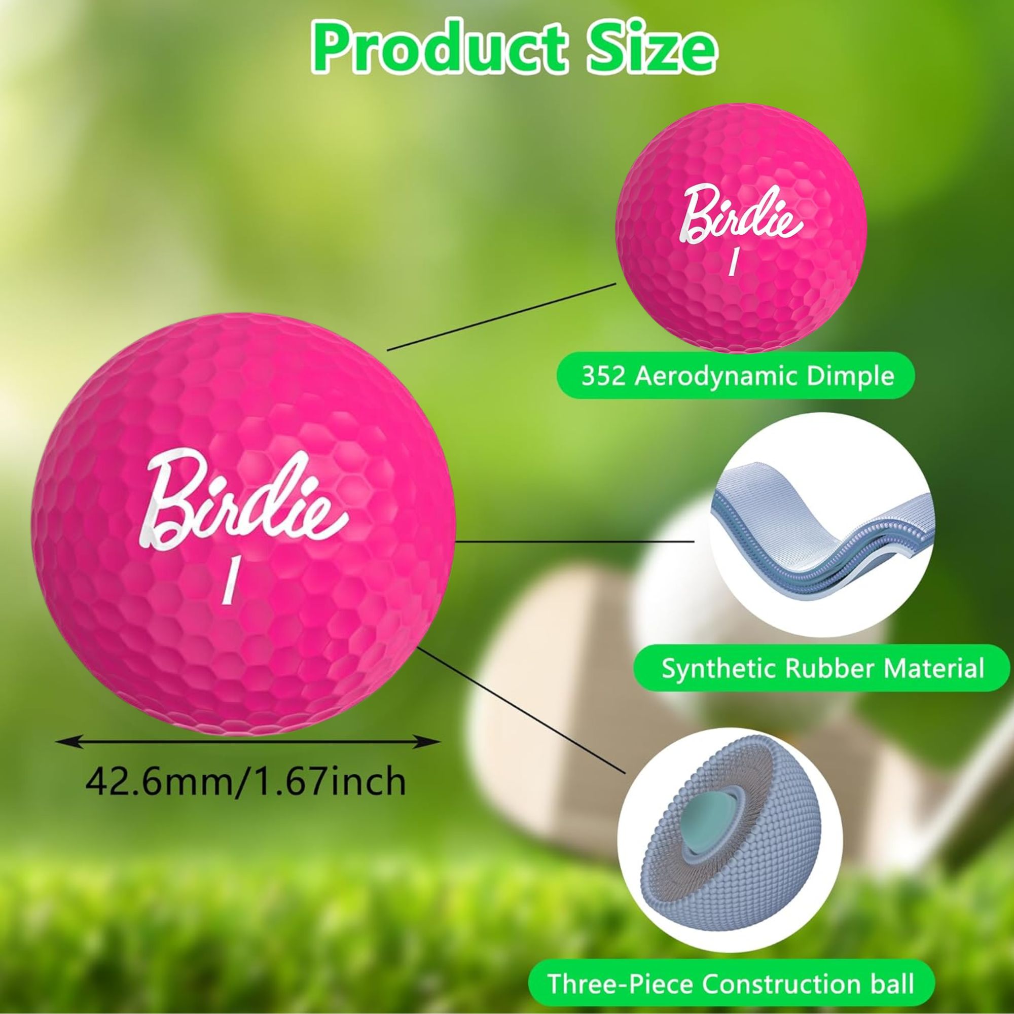 3 كرات جولف مضحكة - كرات جولف  - مراجعة Golf Ball Premium وسعره